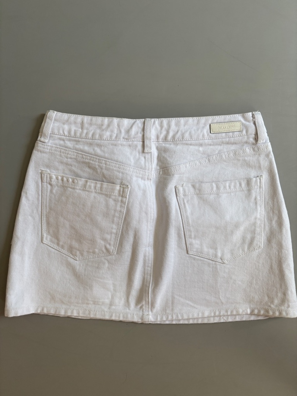 Blank NYC White Mini Skirt